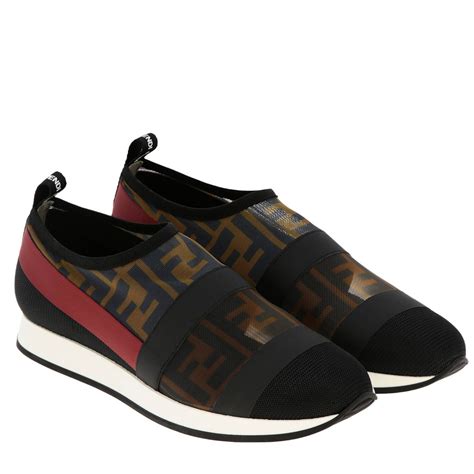 fendi black sneakers women's.